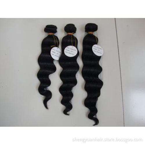 Loose Wave Brazilian Virgin Hair Bundles, 3pcs Lot
